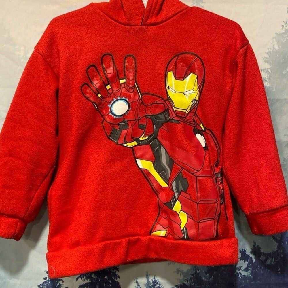 Boys 4t‎ Ironman and Minecraft Hoodies